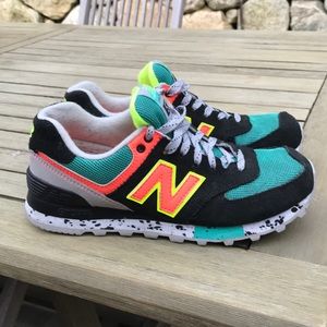 Funky New Balance sneakers!
